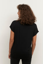 Indlæs billede til gallerivisning Cream - Trulla Jersey T-shirt - Pitch black