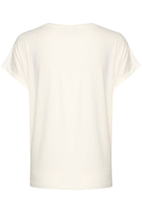 Cream - Trulla Jersey T-shirt - Snow white