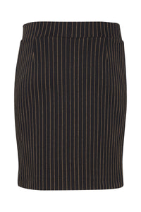 B. Young - Ravna pencil skirt - Black Stripe Mix