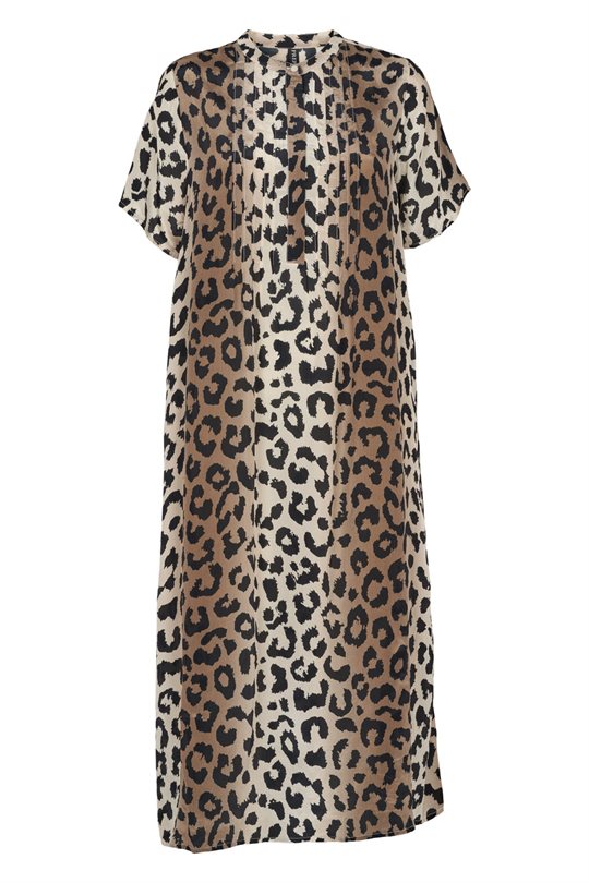 Caroline SS Dress 2525 - leopard