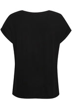 Indlæs billede til gallerivisning Cream - Trulla Jersey T-shirt - Pitch black