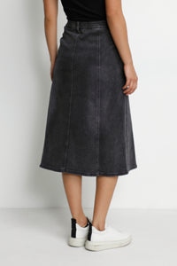 Culture - Monja Skirt - Black Wash