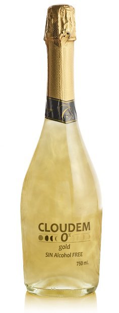 Alkoholfri Mousserende vin - Cloudem Gold 75cl