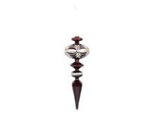 Indlæs billede til gallerivisning Chic Antique - Ornament i glas m. glimmer H16 - Cherry