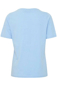 FRRILEY t-shirt fv. lys blå
