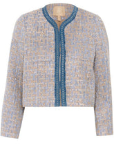 Indlæs billede til gallerivisning Cupana jacket , blue/brown