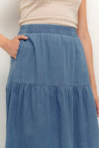 CRViola denimskirt