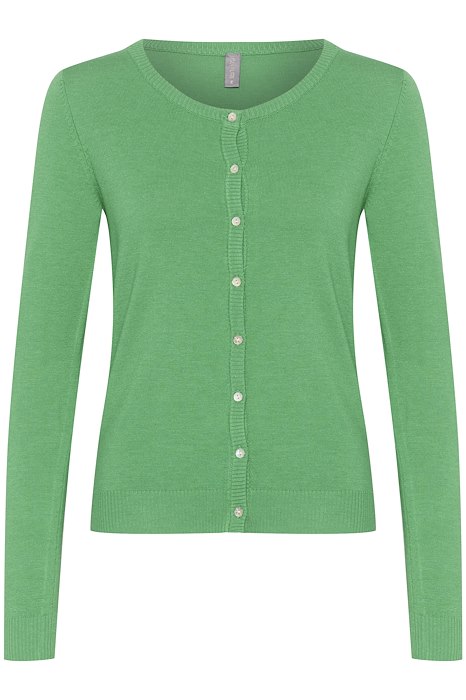 Annemarie knit cardigan fv. holly green