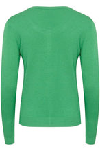 Indlæs billede til gallerivisning Annemarie knit cardigan fv. holly green