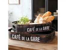 Indlæs billede til gallerivisning Bakke med “Café de la Gare” print