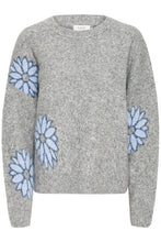 Indlæs billede til gallerivisning Byomea jumper, blue surf mix