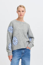 Indlæs billede til gallerivisning Byomea jumper, blue surf mix
