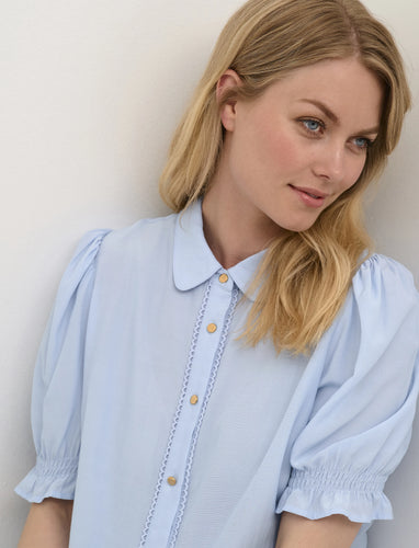 CUasmine SS shirt blue