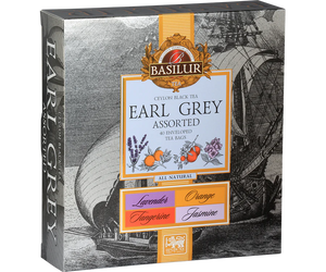 Basilur "Earl Grey" æske m/40 tebreve