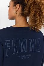 Indlæs billede til gallerivisning SC-Banu 185 &quot;FEMME&quot; sweatshirt navy