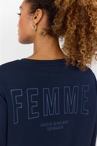 SC-Banu 185 "FEMME" sweatshirt navy