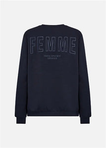 SC-Banu 185 "FEMME" sweatshirt navy