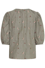 Indlæs billede til gallerivisning Byfelippa blouse, grape leaf mix