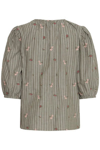 Byfelippa blouse, grape leaf mix