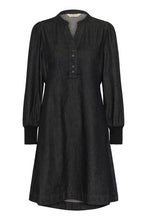 Indlæs billede til gallerivisning CUhilka Arpa Short Dress Washed Balck