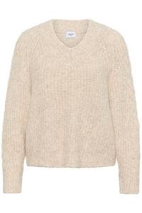 MandaSZ Pullover Brown Rice Melange