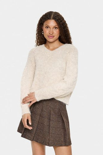 MandaSZ Pullover Brown Rice Melange