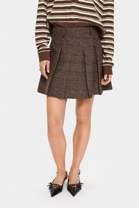 MarisolSZ Skirt Fondue Fudge Brown