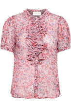 Indlæs billede til gallerivisning CRKinia SS blouse fv. flower print