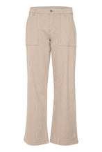Indlæs billede til gallerivisning CUmilky pants , dune/white stripe