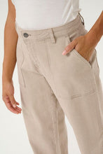 Indlæs billede til gallerivisning CUmilky pants , dune/white stripe