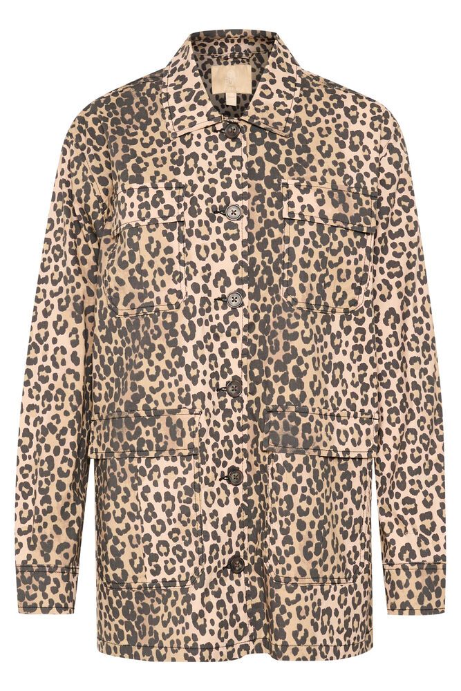 Cuhalina jacket, leopard wash