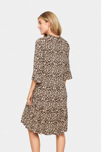 EdaSz Dress ,Black Reg leo