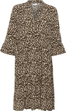Indlæs billede til gallerivisning EdaSz Dress ,Black Reg leo