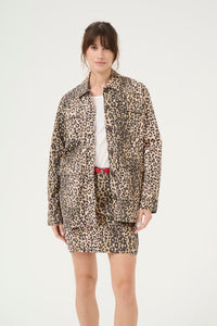 Cuhalina jacket, leopard wash