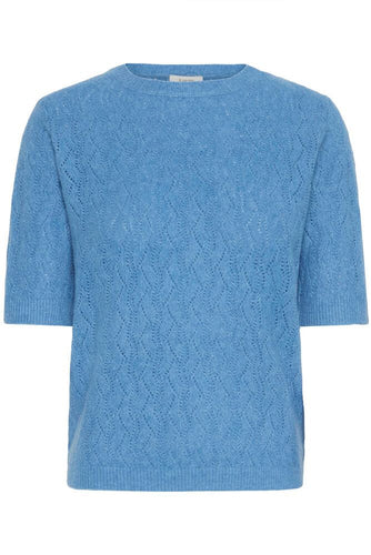 Bymiffa oneck jumper, Riviera melange