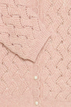 Indlæs billede til gallerivisning Bynadika cardigan, pale mauve melange