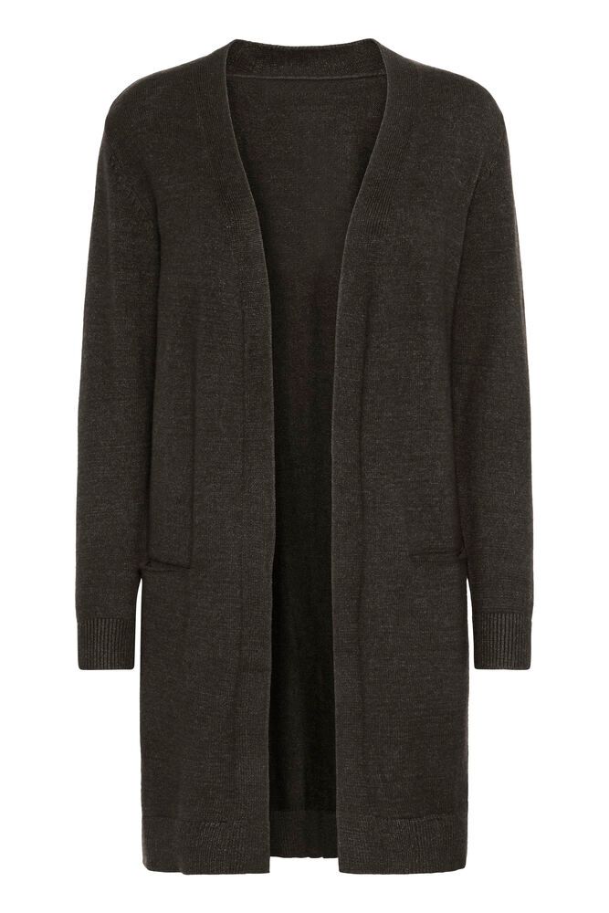 Bynoninna Cardigan, dark grey melange