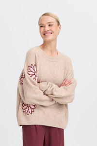 Byomea jumper , cement mix