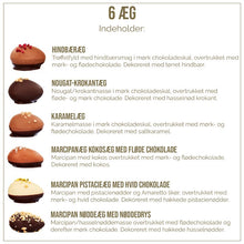 Indlæs billede til gallerivisning Påskeæske m/6 Assorterede Æg