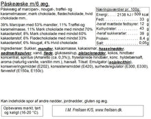 Indlæs billede til gallerivisning Påskeæske m/6 Assorterede Æg