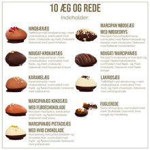 Indlæs billede til gallerivisning Påskeæske m/10 Ass. Æg+Fuglerede