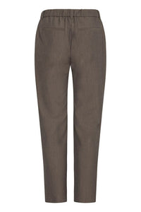 Bydanta straigth pants , walnut melange