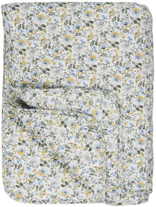 Ib Laursen quilt cremefv. med blomsterprint