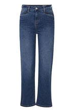 Indlæs billede til gallerivisning Fransa &quot;Over Hanna1&quot; jeans i fv. simple blue denim
