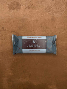 Karamel Kompagniet karamelbar "lakrids med sydesalt i lys chokolade"