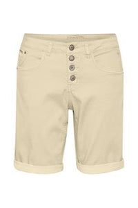 Cream "Lotte" shorts i fv. sand
