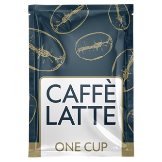 One cup caffé latte