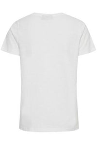 Fransa "Evie1" t-shirt i fv. blanc