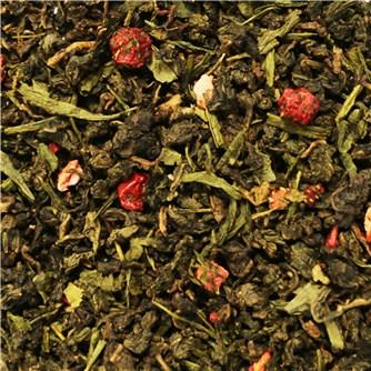 Oolong/grøn te med bær