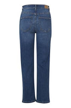 Indlæs billede til gallerivisning Fransa &quot;Over Hanna1&quot; jeans i fv. simple blue denim